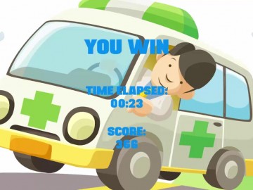 Cartoon Ambulance Slide