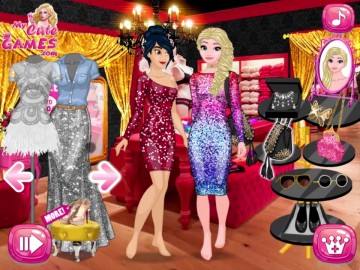 Princesses Hit 3 Parties a Night!