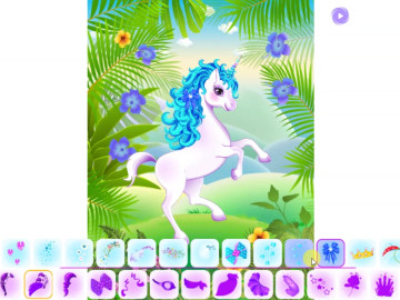 Unicorn Fashion dress up girls